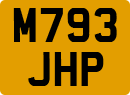 License plate of the United Kingdom, 1983 year system