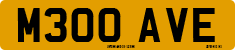 License plate of the United Kingdom, 1983 year system
