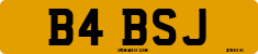 License plate of the United Kingdom, 1983 year system