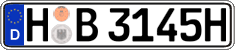 German license plate, Plates for oldtimers (type 