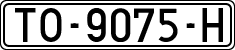 License plates of Spain, 1971 year series