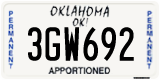 Oklahoma, Apportioned (1AB234)