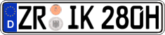 German license plate, Plates for oldtimers (type 