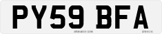 License plate of the United Kingdom, 2001 year system