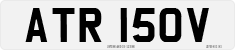 License plate of the United Kingdom, 1963 year system