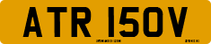 License plate of the United Kingdom, 1963 year system