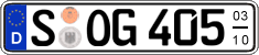 German license plate, Seasonal plates