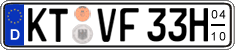 German license plate, Seasonal plates (Oldtimers)