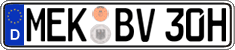 German license plate, Plates for oldtimers (type 
