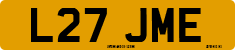 License plate of the United Kingdom, 1983 year system