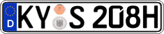 German license plate, Plates for oldtimers (type 