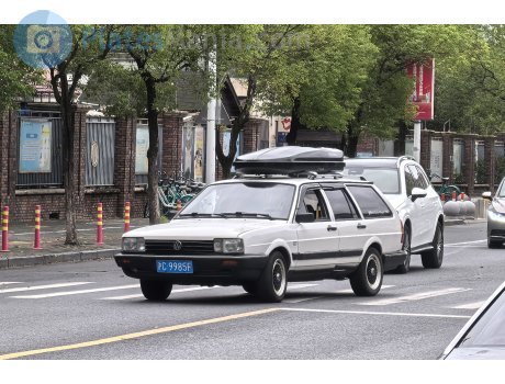 沪C·9985F, Volkswagen Santana