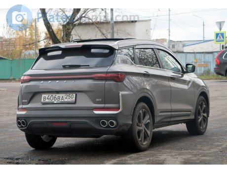 в406ва250, Geely Binyue