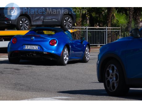 FR 004 YZ, Alfa Romeo 4C