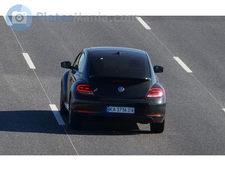 KA 3736 CA, Volkswagen Beetle