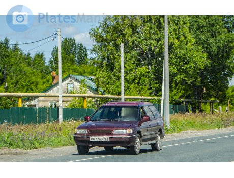е077оу763, Subaru Legacy