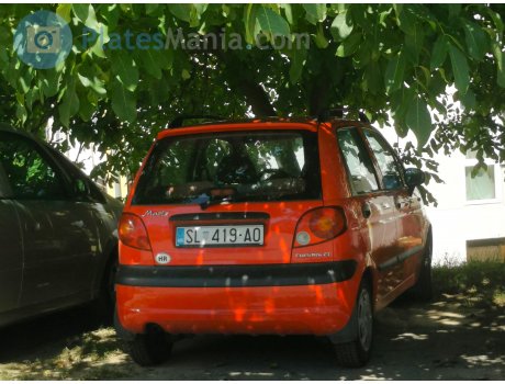 SL 419-AO, Chevrolet Matiz