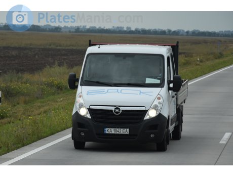 KA 1042 EA, Opel Movano