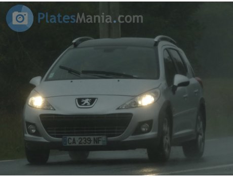 CA-239-NF, Peugeot 207