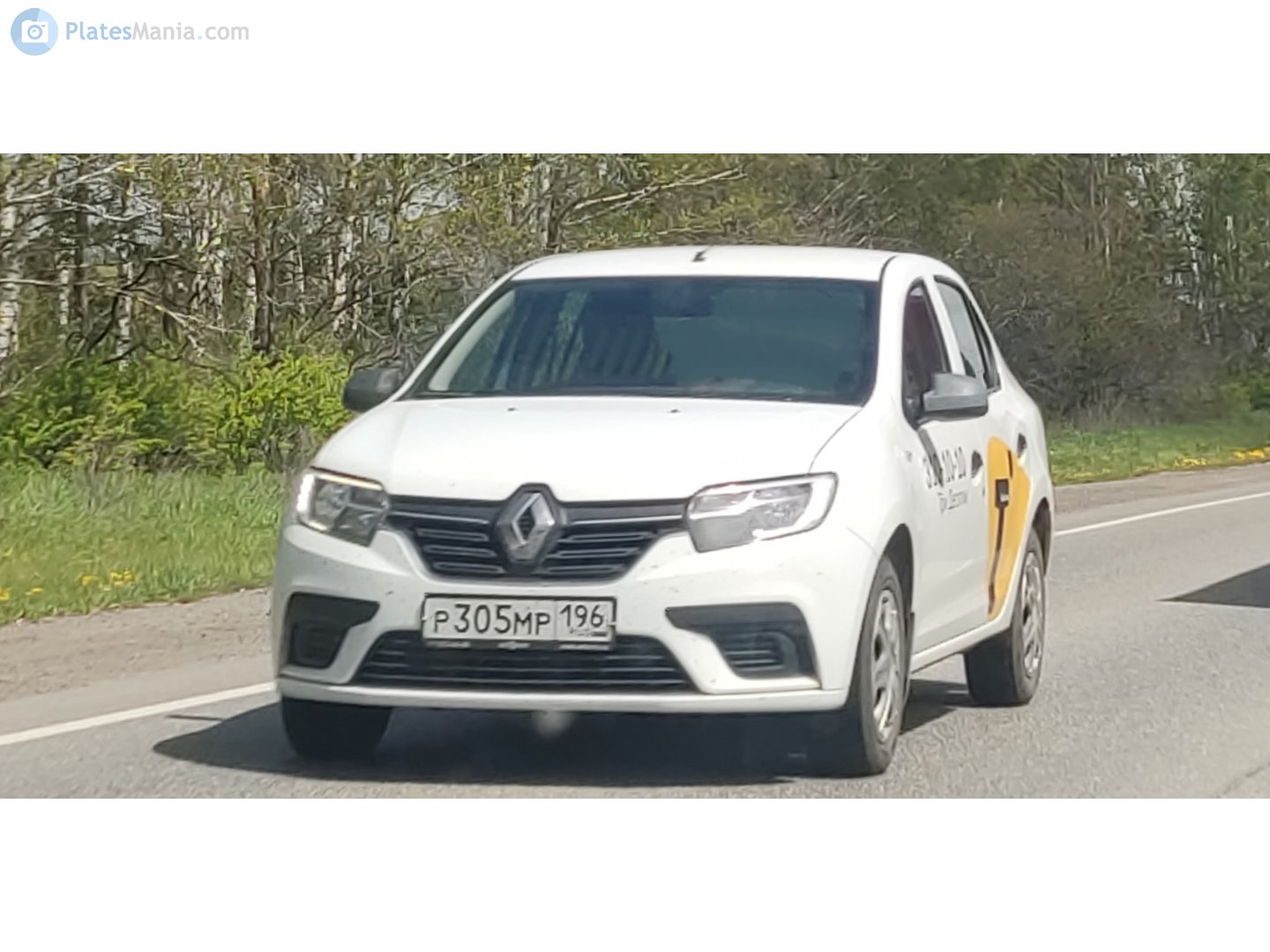 р 305 мр 196, Renault Logan 2nd gen Sedan (L8), 2013–