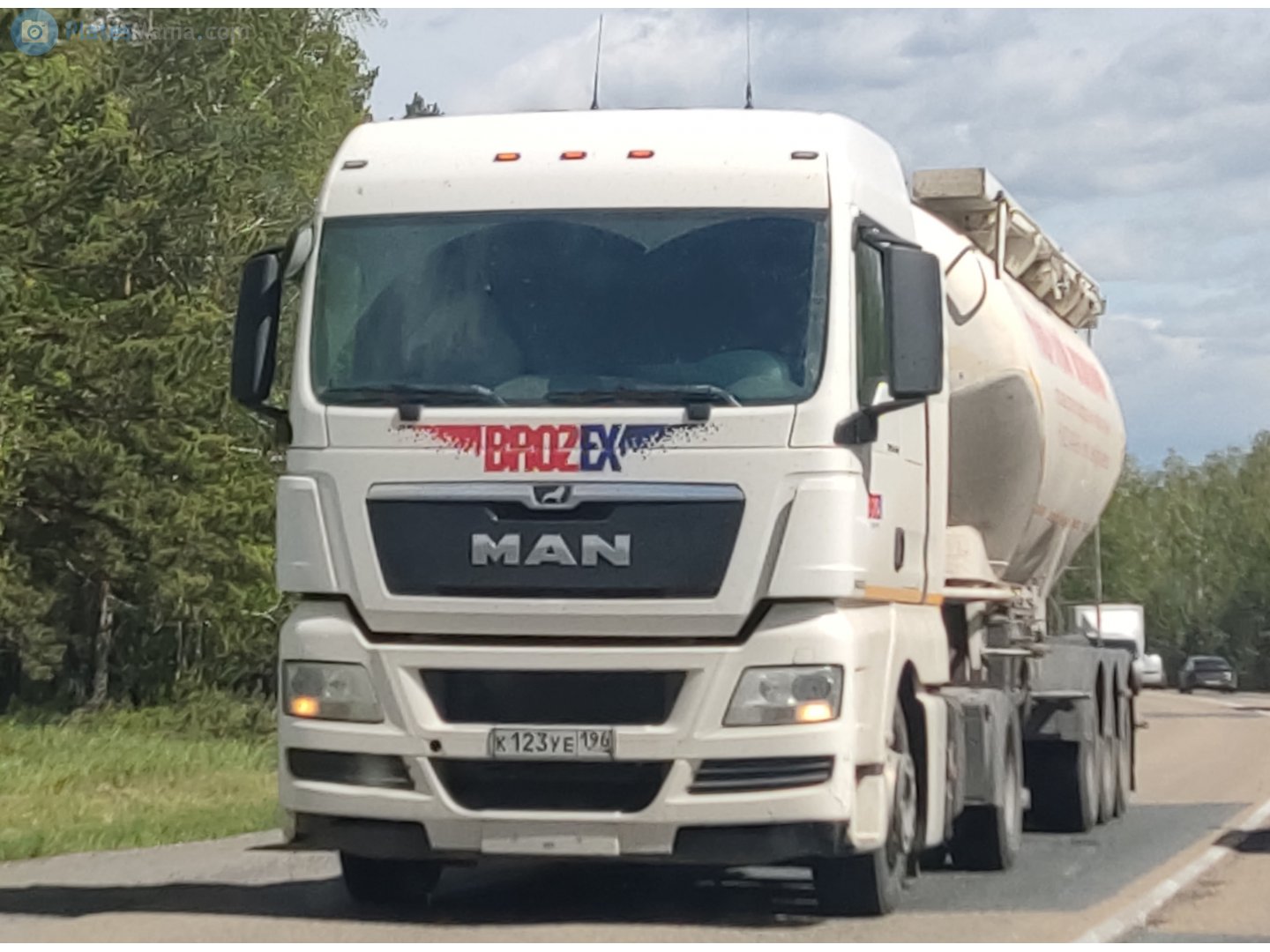 к 123 уе 196, MAN TGX 1st gen, 2007–2021