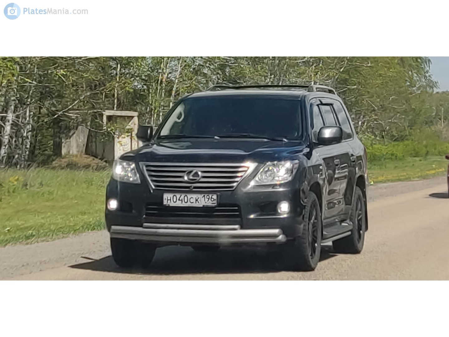 н 040 ск 196, Lexus LX 3rd gen (J200), 2nd facelift, 2015–2021