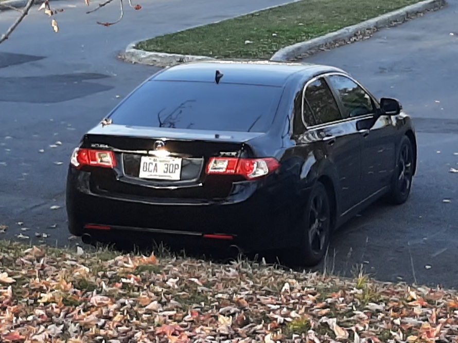 BCA 30P, Acura TSX 2nd gen Sedan (CU2/CU4), 2008–2014