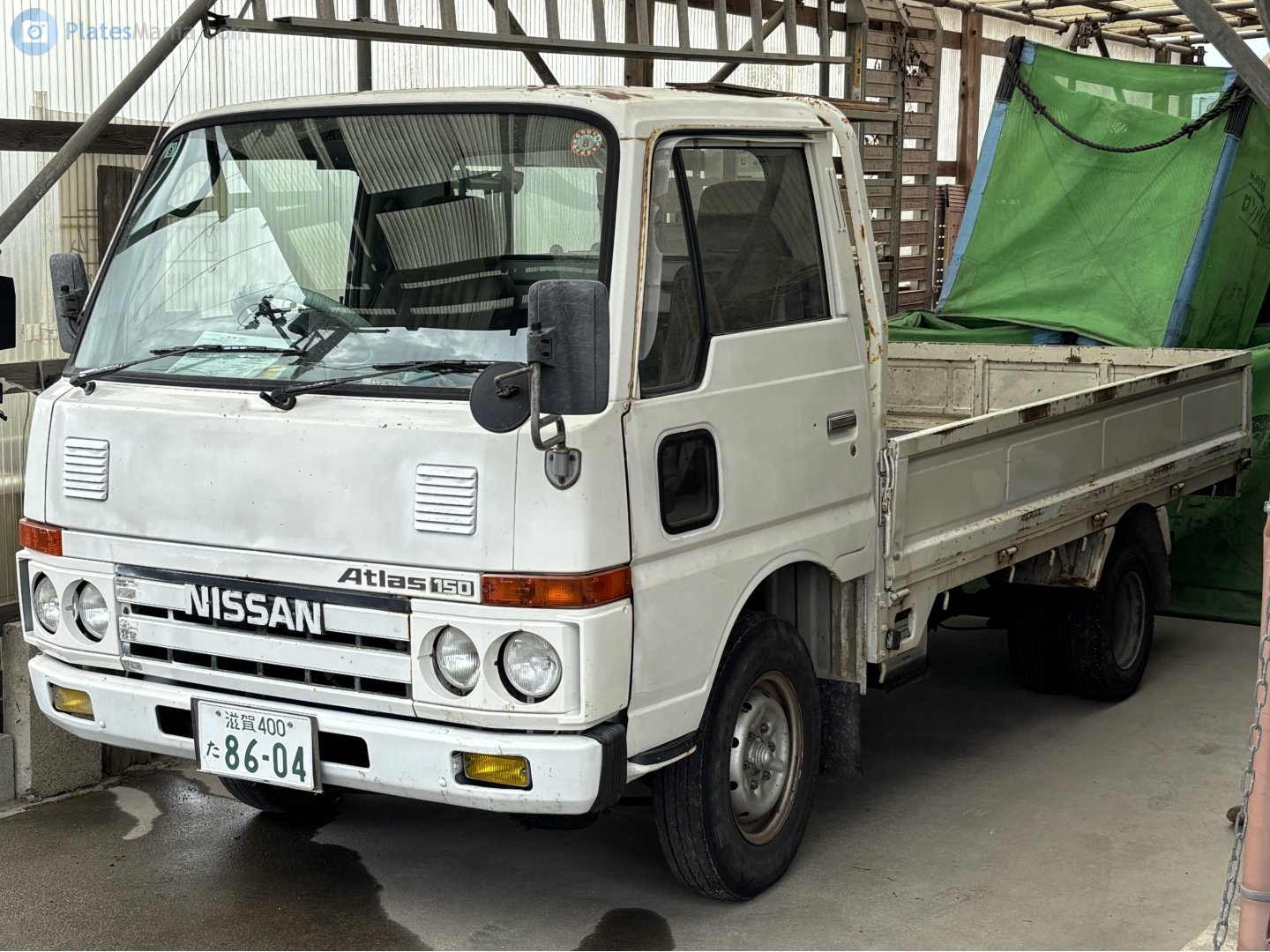 滋賀 400 た 8604, Nissan Atlas 1st gen 10/100/150 Light Truck (F22), 1981–1992
