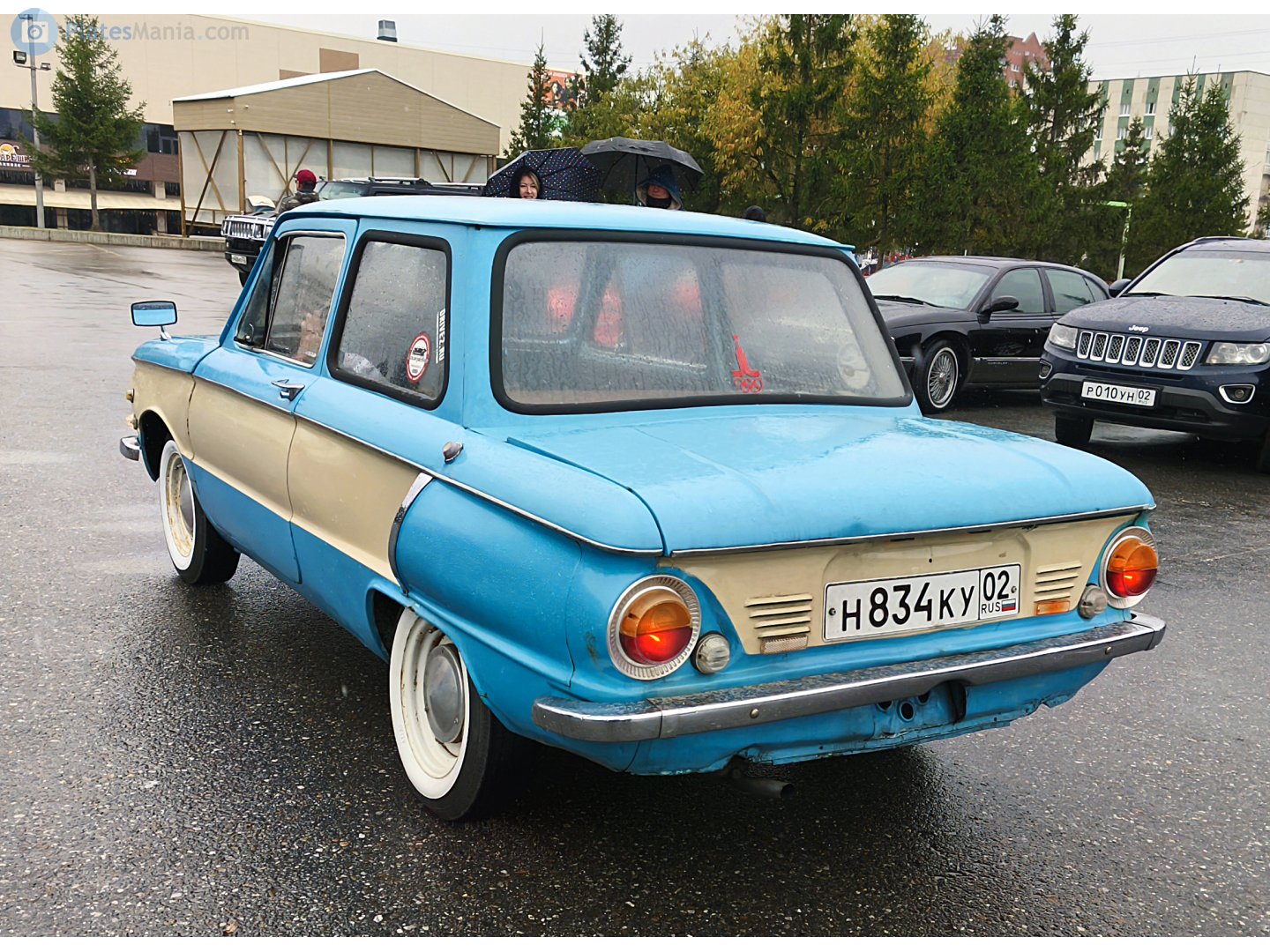 н 834 ку 02, ZAZ 966/968 968/968А, 1974–1979