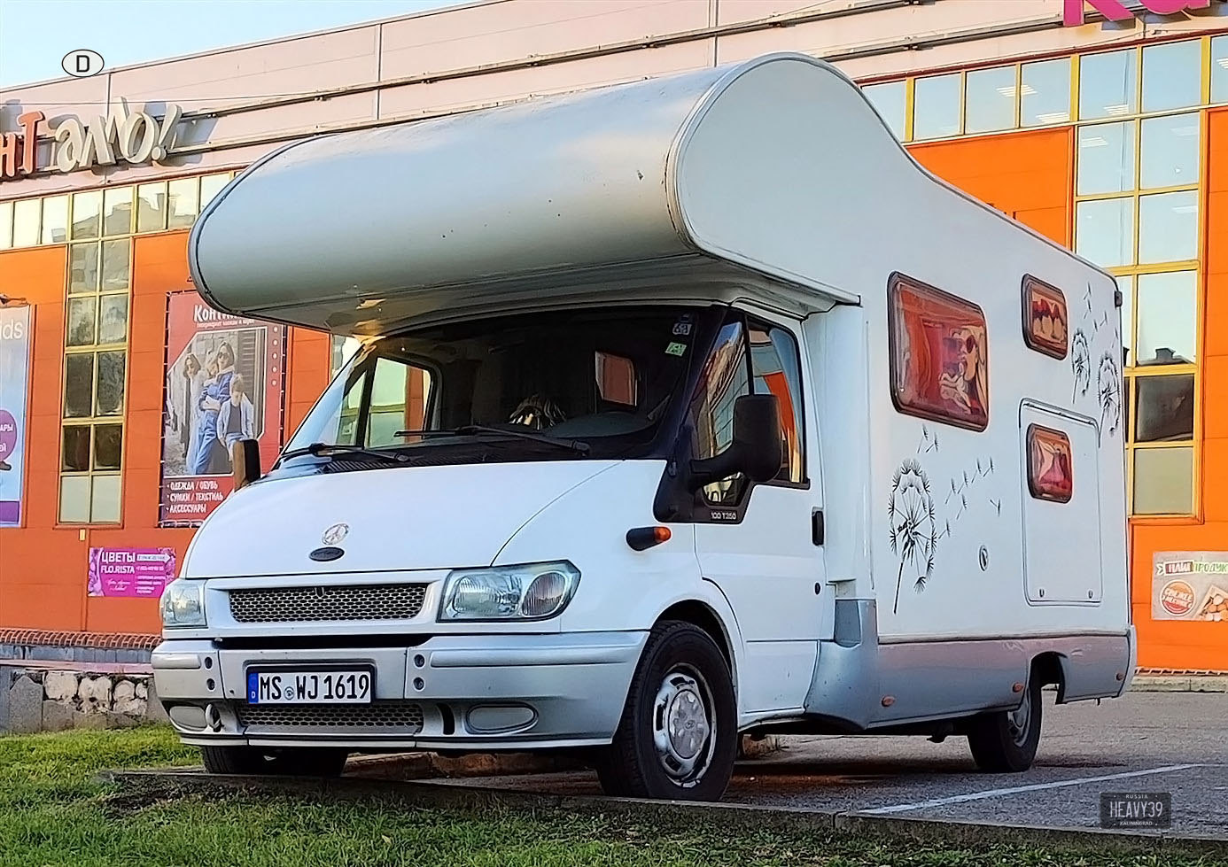 MS WJ 1619, Ford Transit 3rd gen Single Cab (V184/V185), 2000–2006