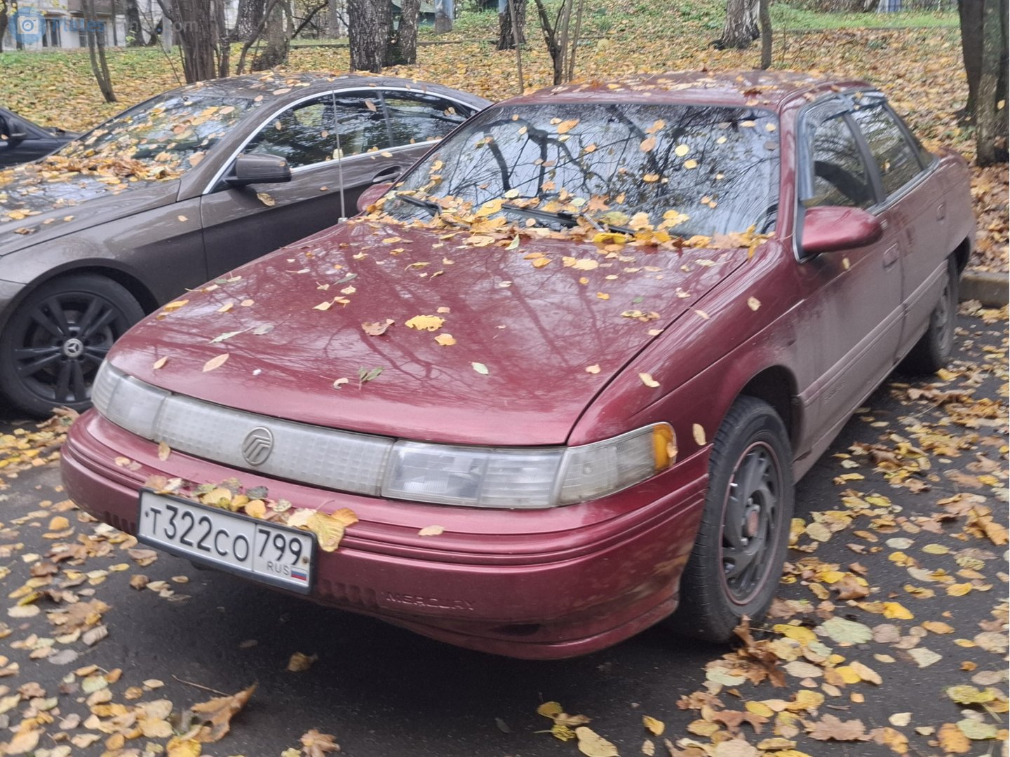 т 322 со 799, Mercury Sable 2nd gen Sedan (53; DN5), 1991–1995