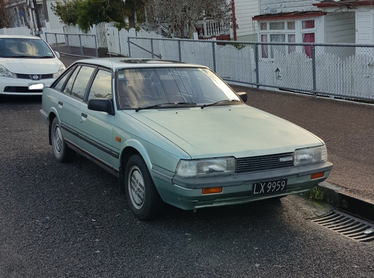 LX9959, Mazda 626 2nd gen Liftback (GC), 1983–1987