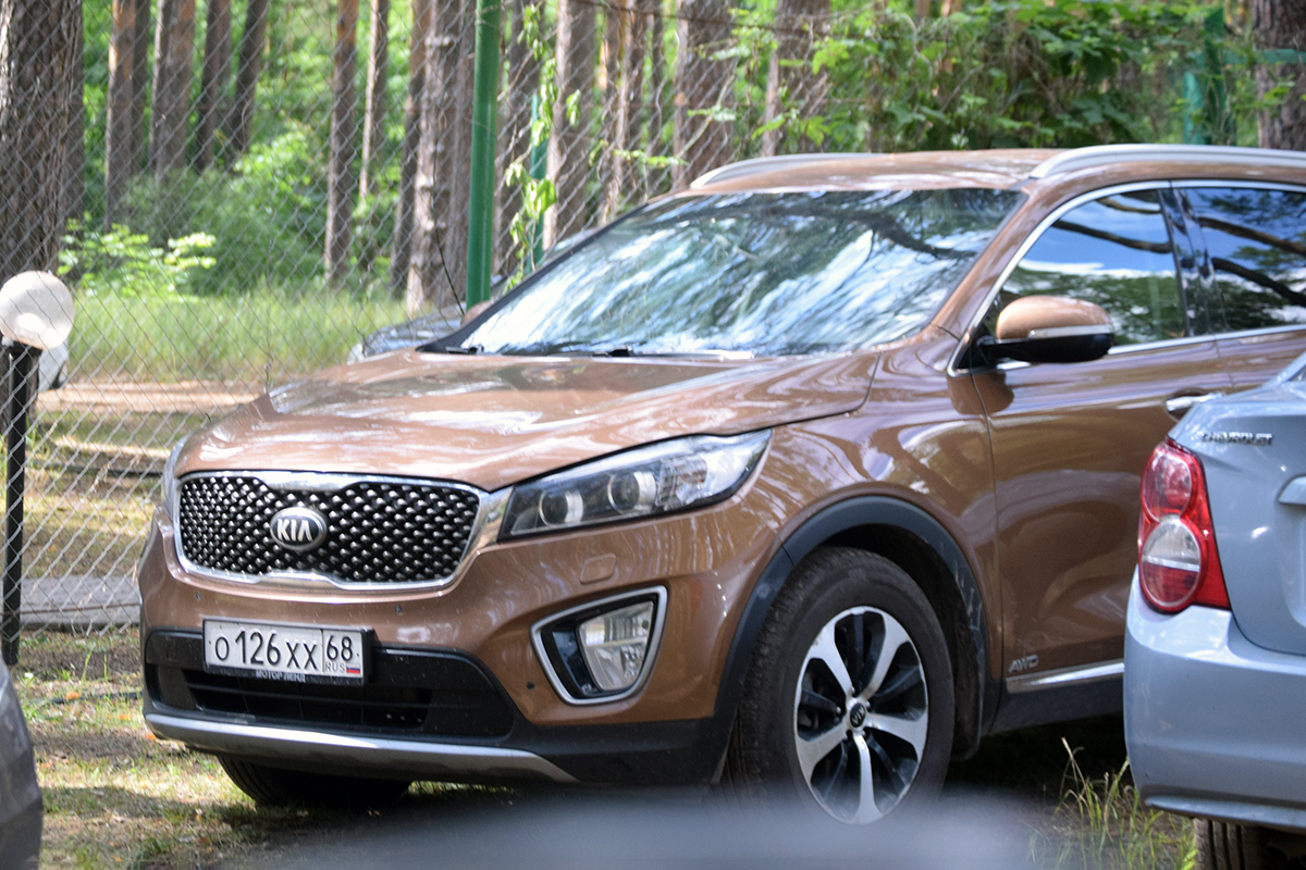 о 126 хх 68, Kia Sorento 3rd gen (Prime) (UM), 2014–2020