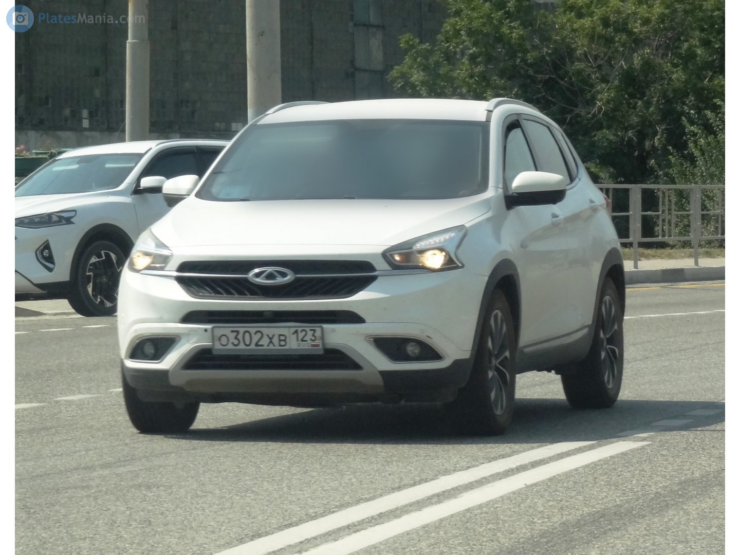 о 302 хв 123, Chery (Chirey) Tiggo 7 1st gen (T15; Global-market), 2016–2020