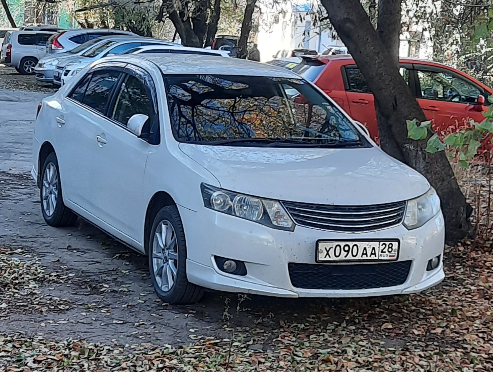 х 090 аа 28, Toyota Allion 2nd gen (T260), 2007–2010