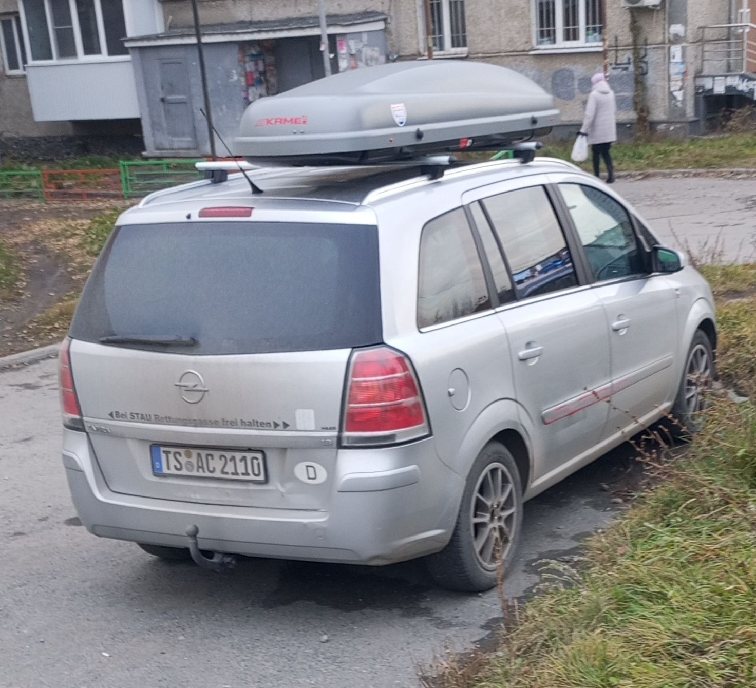 TS AC 2110, Opel Zafira 2nd gen (Family) (B; A05), 2005–2014