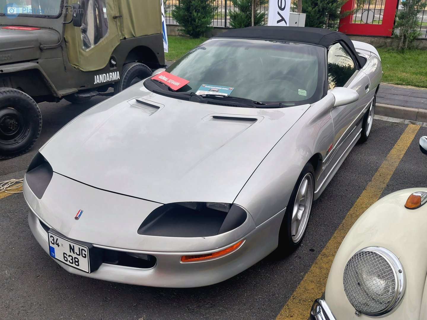 34 NJG 638, Chevrolet Camaro 4th gen Convertible (F IV), facelift, 1997–2002