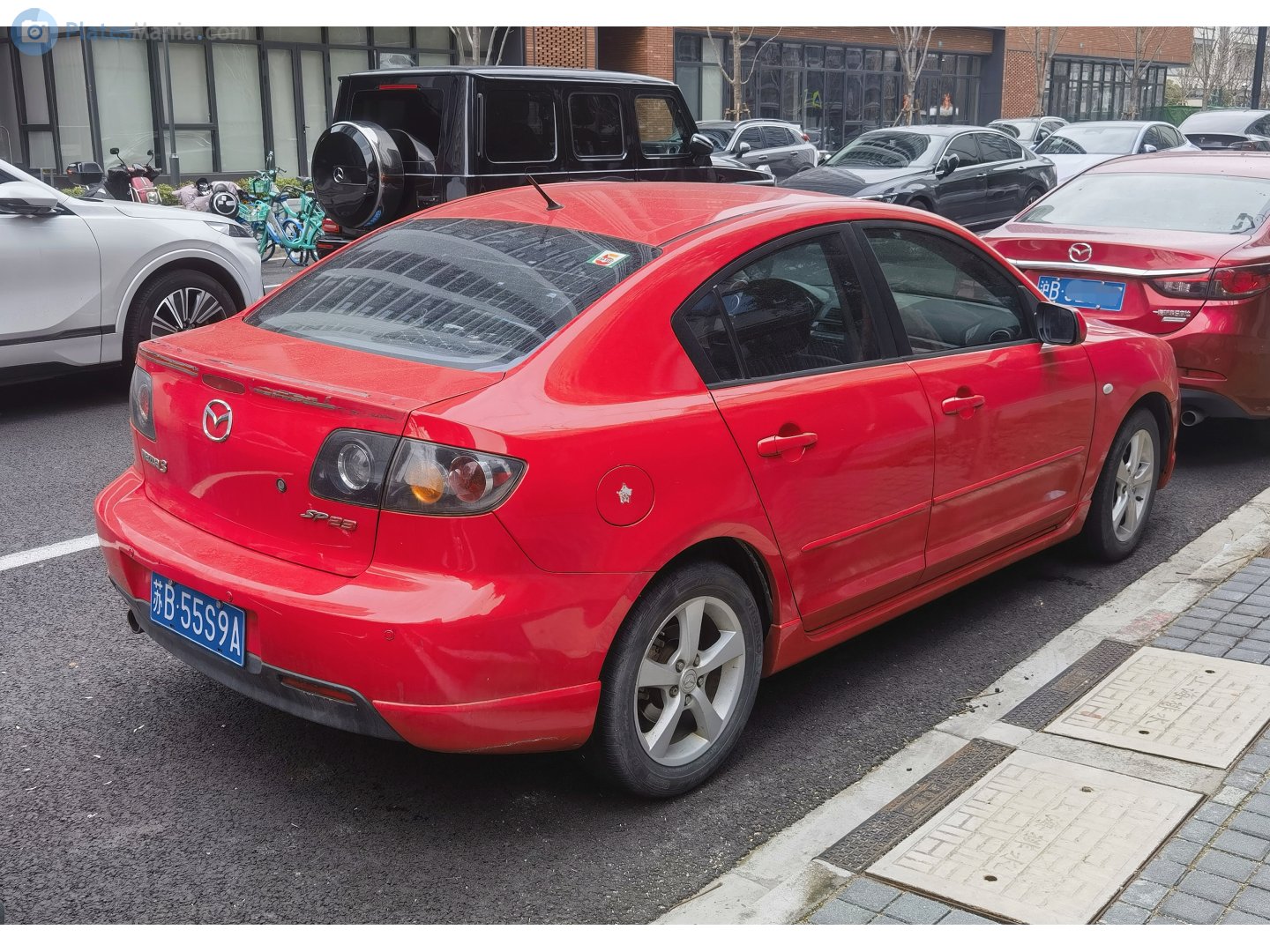 苏B·55S9A, Mazda 3 1st gen Sedan (BK), 2003–2009