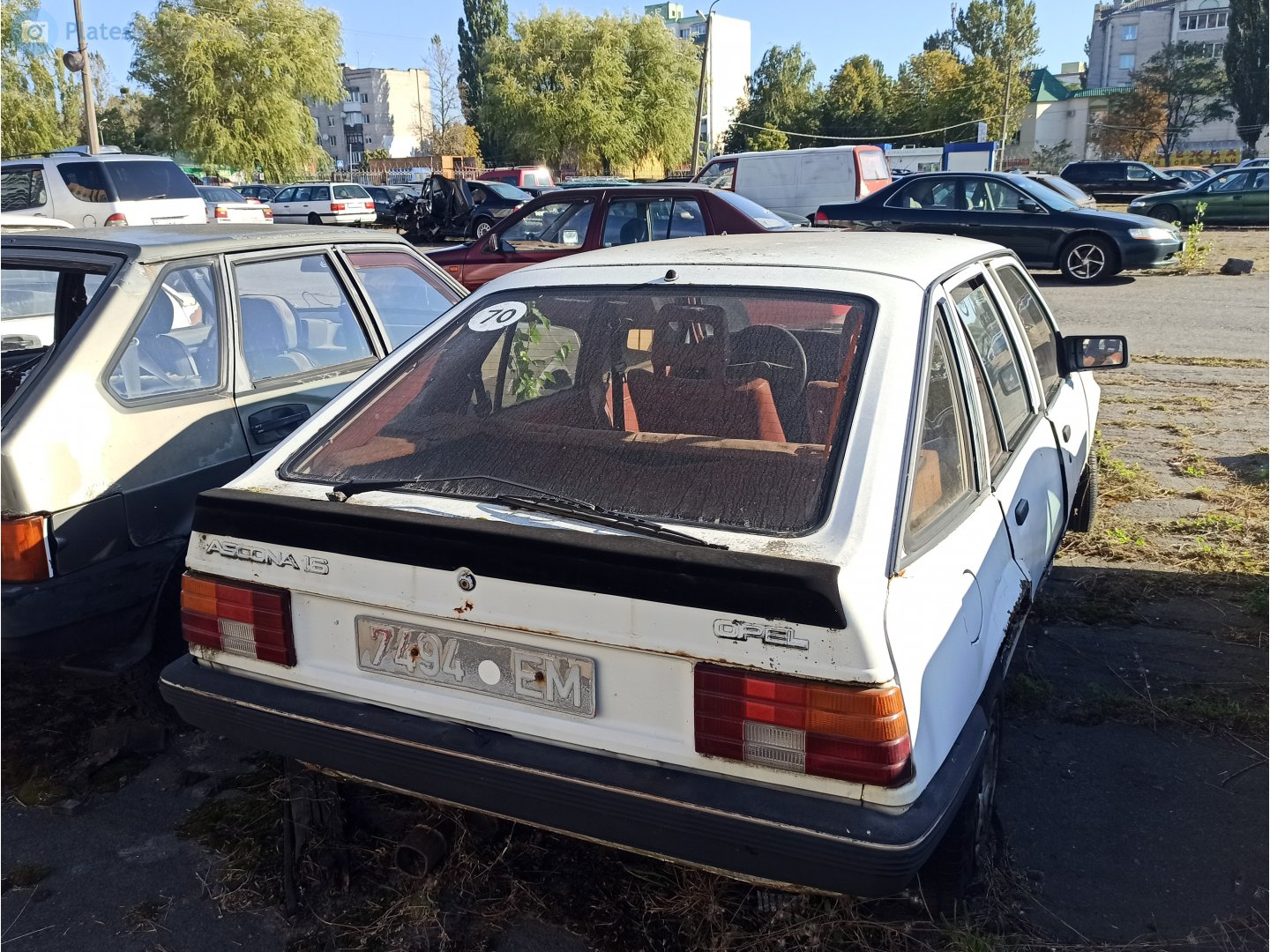 7494 EM, Opel Ascona 3rd gen CC Liftback (C), 1981–1988