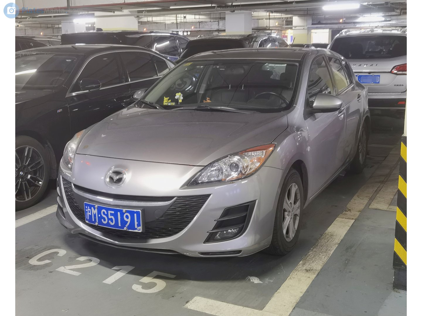 沪M·S5191, Mazda 3 2nd gen Hatch (BL), 2009–2013