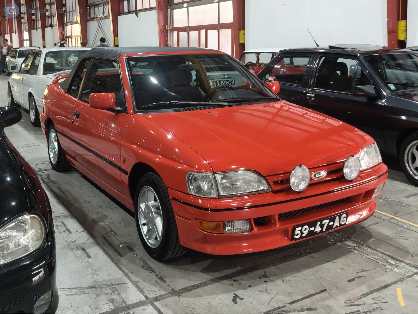 59-47-AG, Ford Escort 5th gen Cabriolet (ALL; Global-market), 1990–1995 (–1996 for LATAM-market)