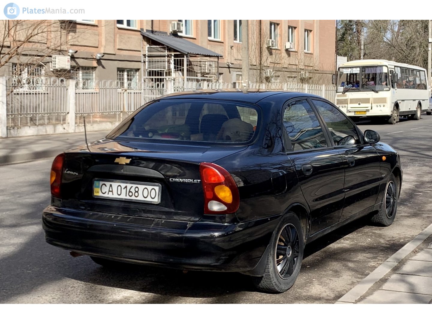 CA 0168 OO, Chevrolet Lanos 1st gen (T150), 2005–2009 (2014–2020 for EG-market)