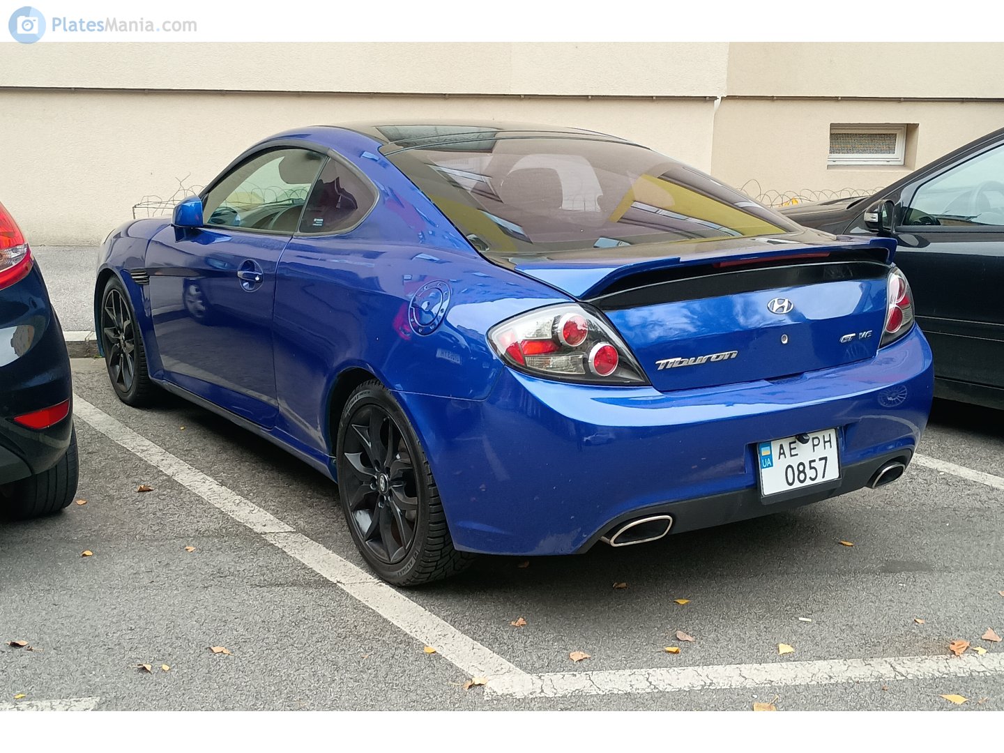 AE 0857 PH, Hyundai Tiburon 2nd gen (GK), facelift, 2007–2009