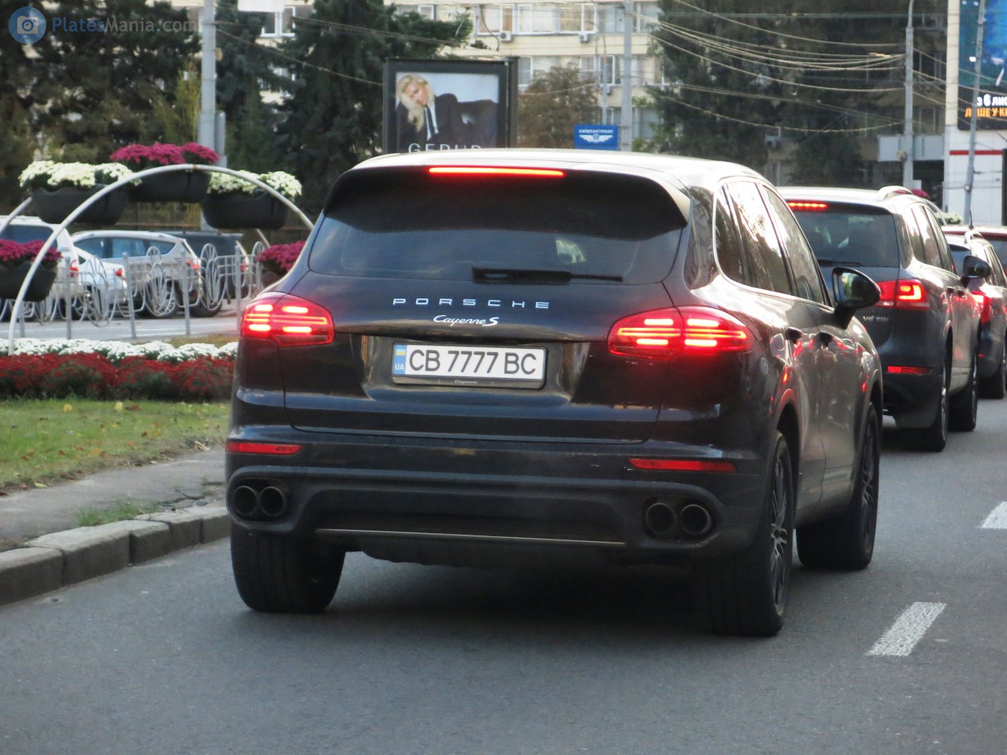 CB 7777 BC, Porsche Cayenne 2nd gen (958; 92A), facelift, 2014–2017