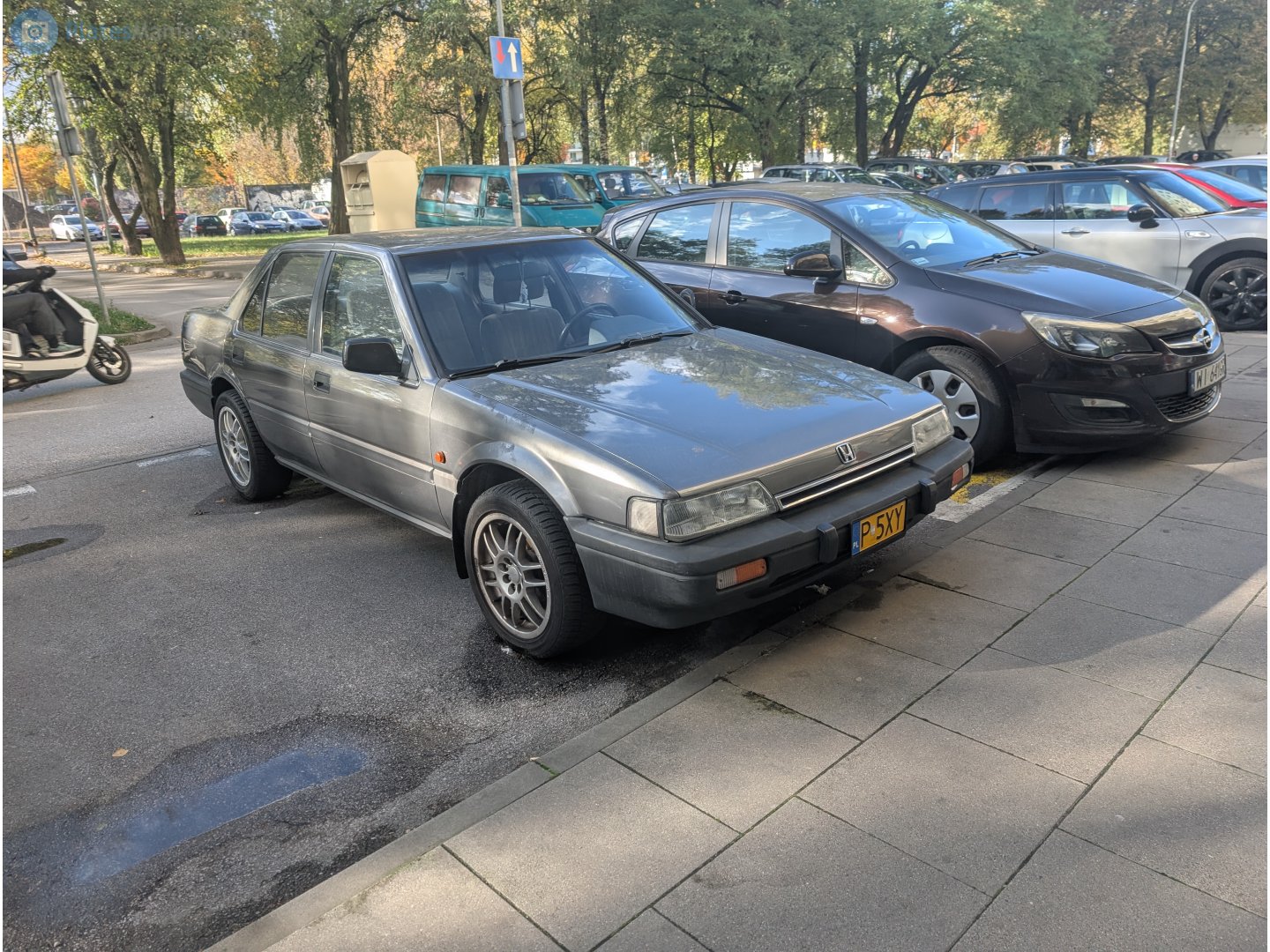 P 5XY, Honda Accord 3rd gen Sedan (CA), 1985–1989