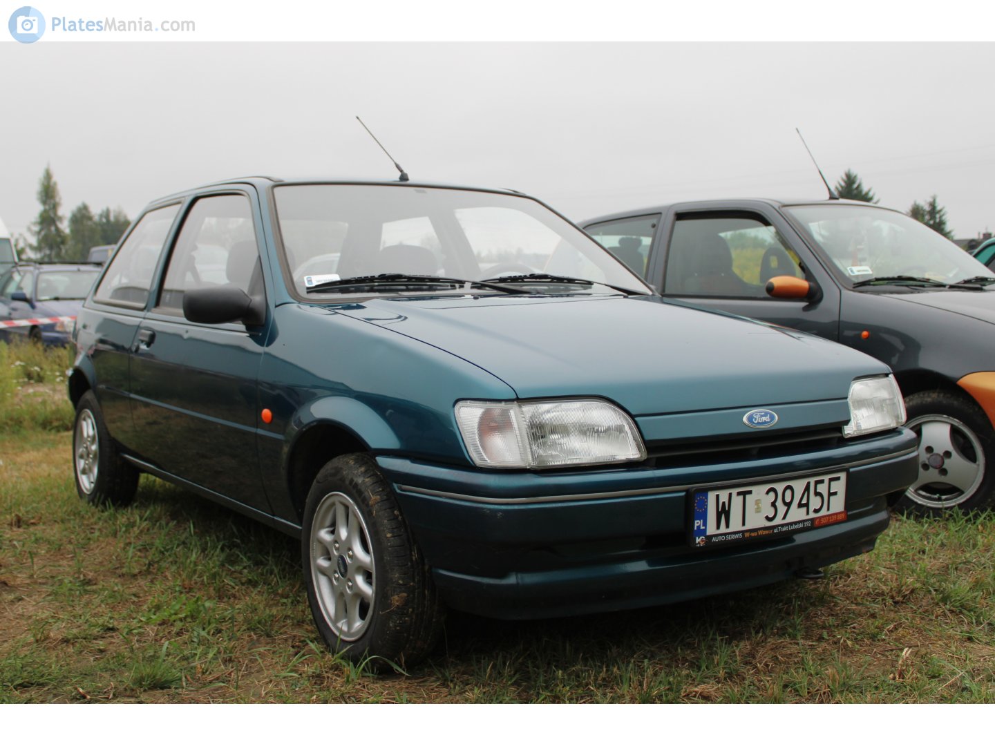 WT 3945F, Ford Fiesta 3rd gen (Classic) 3-door Van (FVJ; BE13), 1989–1997