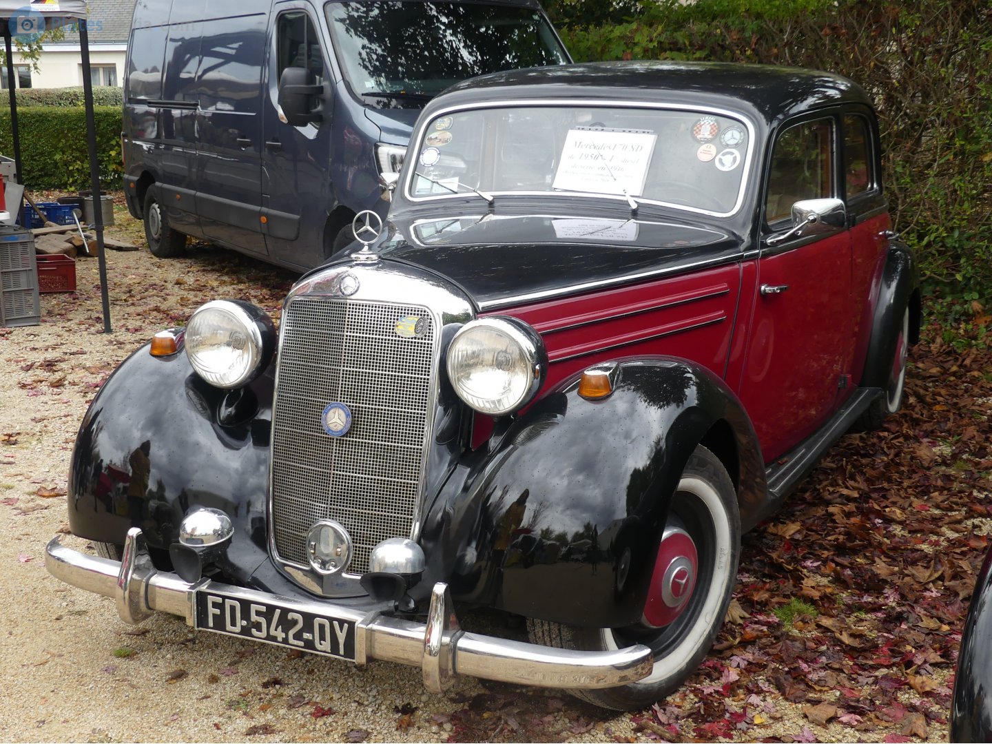 FD-542-QY, Mercedes-Benz 170 170 V/D Limousine (W136 I-VI), 1947–1953