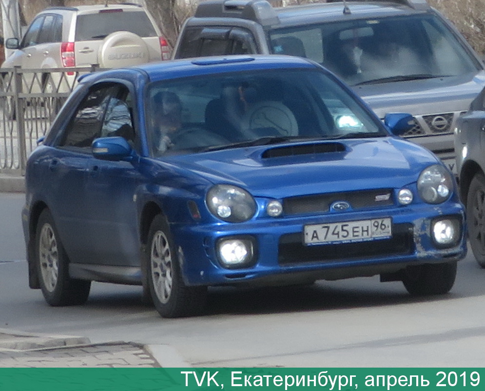 а 745 ен 96, Subaru Impreza 2nd gen Wagon (GG), 2000–2003