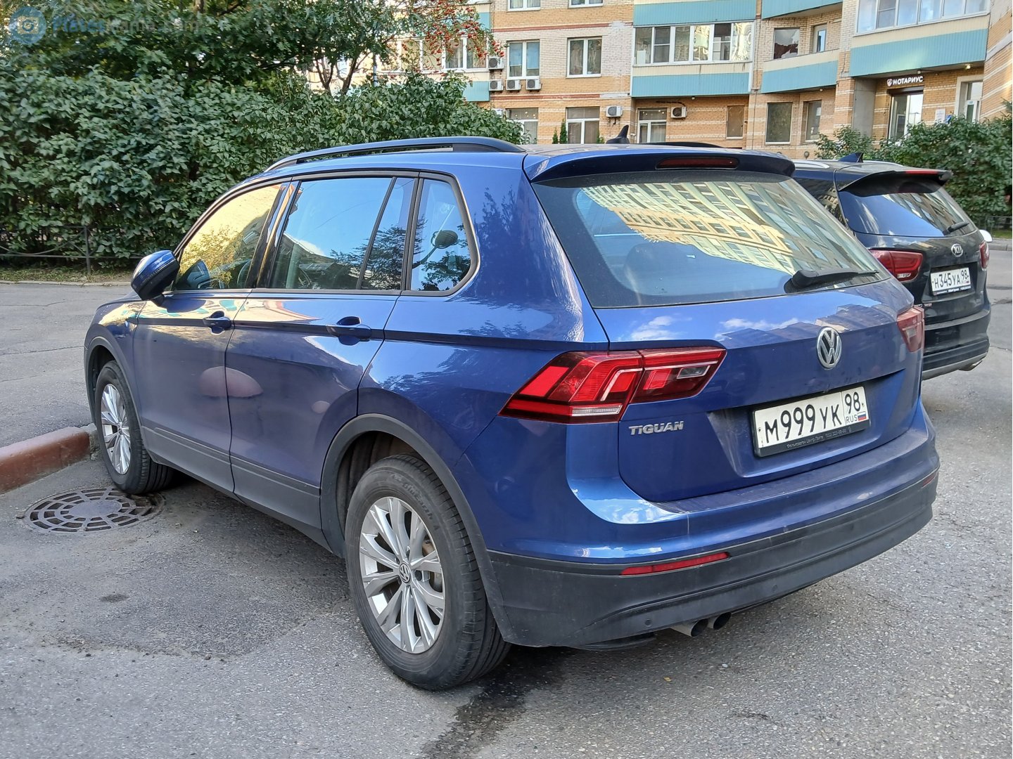 м 999 ук 98, Volkswagen Tiguan 
