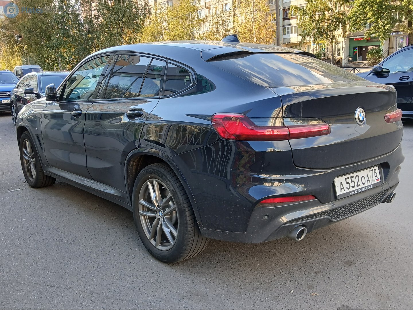 а 552 оа 78, BMW X4 2nd gen (G02), 2018–2021